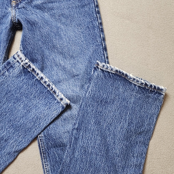 AGOLDE Lana Jeans Blue Size 23 - Picture 10 of 13